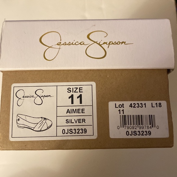 Jessica Simpson Ballet Flats, Girls size 11 - Picture 2 of 5
